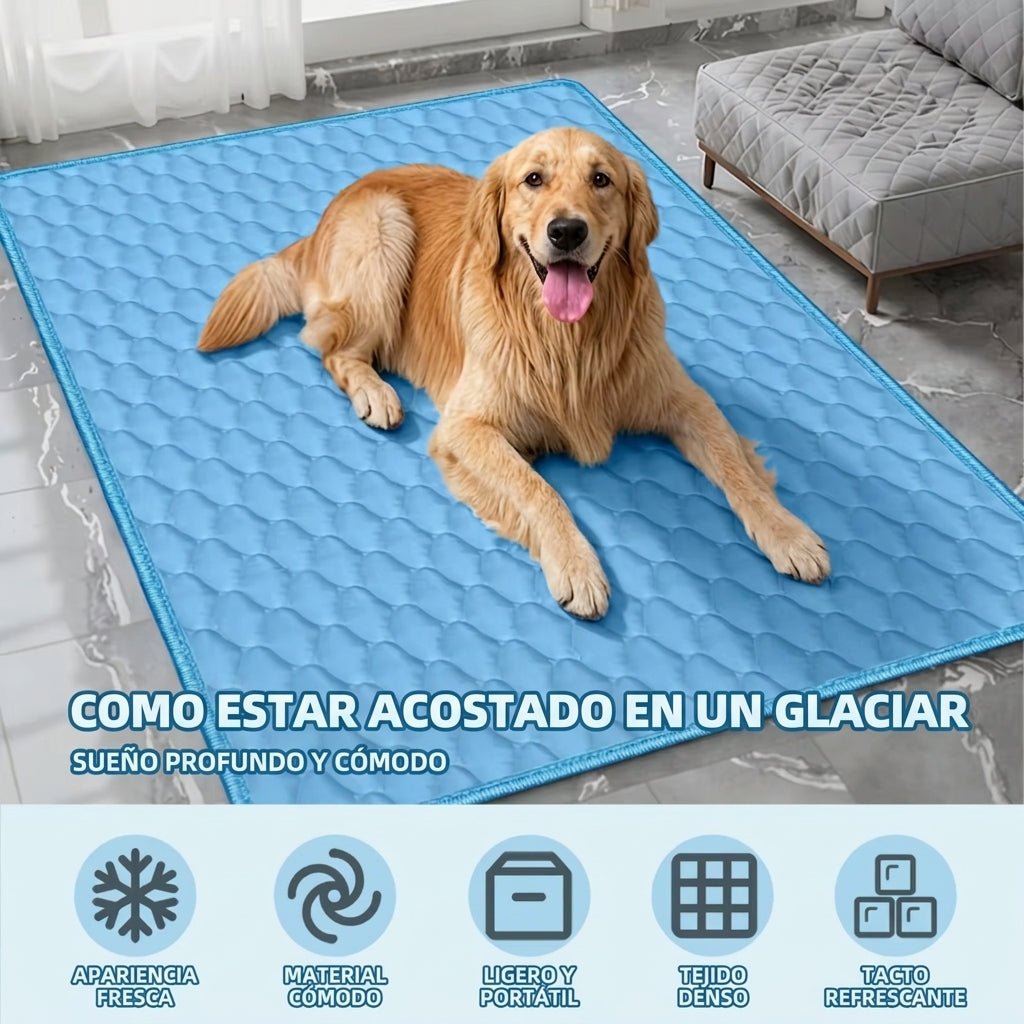 ICE SILK™ Colchoneta Refrescante. Protege a tus mascotas de las altas temperaturas