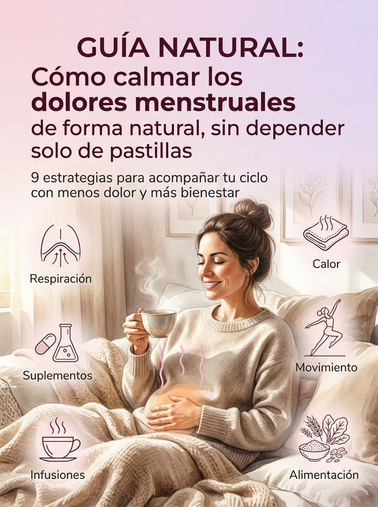 Ebook Guia Natural, Como calmar dolores Menstruales.