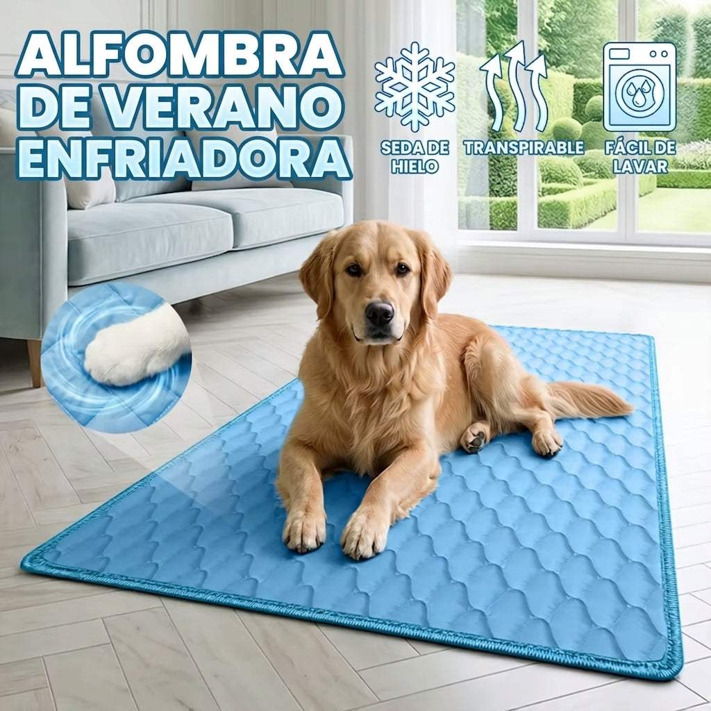 ICE SILK™  Colchoneta Refrescante. Protege a tus mascotas de las altas temperaturas