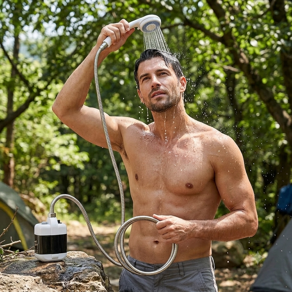 Ducha Portatil para camping o emergencias